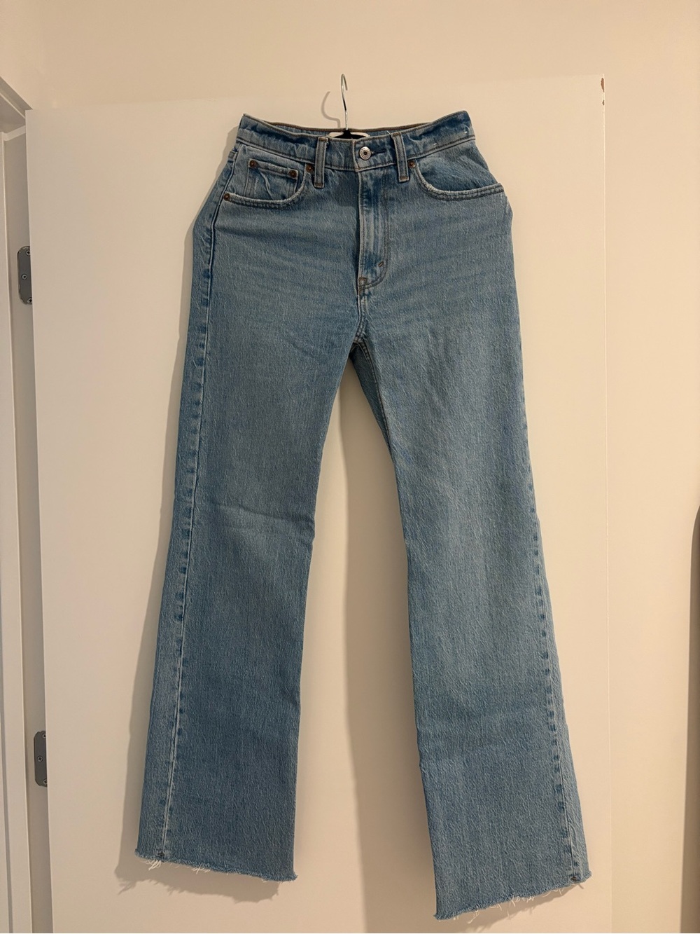 Abercrombie & Fitch Light Blue Flare Jeans